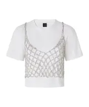 Pinko Victor Net Sweater S,XS,L,M White
