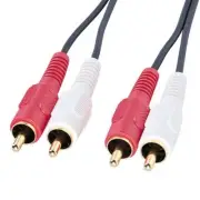 KM-A4-18K - Audio Cable (1.8m) RCA Pin Plug to RCA Pin Plug