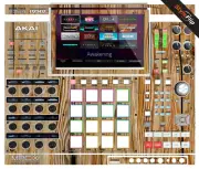 Akai MPC-X SE Skin | Wood 4 | Protective Decal | StyleFlip Skins