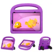 Sparrow iPad Case Kids Safe Shockproof Handle Stand Cover For Mini6-Purple
