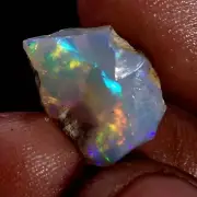 06.50Ct Original AAA+ Ethiopian "Play-Of-Color" Fire Opal Rough Natural Gemstone