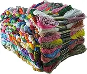 Embroidery Threads Embroidery Threads Full Set of 447 Colors Similar Cross Stitch Cotton Embroidery Thread Floss Sewing Skeins Craft DIY Handmade Accessor.