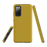 For Samsung Galaxy S20 FE (Fan Edition) Case, Shielding Back Cover,Metallic Gold