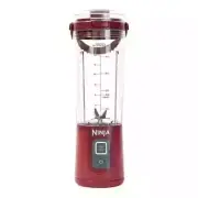 Ninja Blast 18oz Portable Blender with Flat Lid and Blade Cover-Cranberry - New