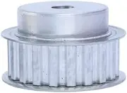 1pcs Timing Pulley L-17T/18T/19T/20T Rough Hole 10mm Belt Pulley Aluminum Material Slot Width 21/27mm for L-Timing Belt Width 20/25mm(19T-Rough hole-10 mm,21 mm)