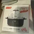 Dash Express Electric Egg Cooker, 7 Egg Capacity for Hard Boiled, Poached, Scram
