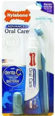 Nylabone Advanced Oral Care Senior Dental Kit Small Dog Null