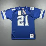 100% Authentic Deion Sanders Mitchell & Ness 1996 Cowboys Jersey Size 48 XL