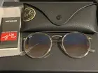 Ray Ban Sunglasses Bronze Blue Gradient Lens New