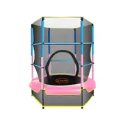 Kahuna Mini 4.5ft Trampoline Blue Pink