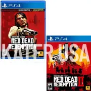 Red Dead Redemption + 2 PS4 Brand New Game Special Bundle [Action/Adventure]