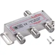 TV Antenna Splitter 3Way F-Type Aerial 5-2400MHz Power Pass Foxtel
