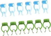 Nose Clamp for Nosebleed 12pcs Breath Exercise Clips Stop Nosebleeds Clip Nasal for Home Use