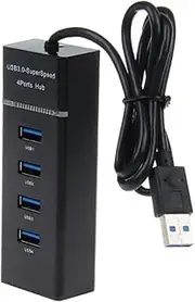 BUTIFULSIC USB Hub 1pc 4 Computer Hub Portable Splitter 4- Port Adapter Expansion Transfer Adapters Hub Converter USB Adaptor SMA Adapter 4-Port Adapter Hub Hub Multiple Interfaces