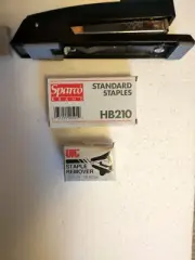 SWINGLINE STAPLER 747 plus SPARCO STAPLES (5000 CT) AND OIC STAPLER REMOVER