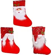 Christmas Holiday Stockings - Decorative Sequins Stockings Pendant - Christmas Home Decor Christmas Stocking for Family Gatherings, Schools
