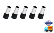 5pcs 4 Gauge Wire Ferrule Amplifier Power Ground 4 AWG Tin Copper Amp Ferrules