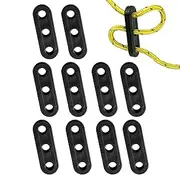 Tent Wind Buckle,10X Tent Guyline Fixed Buckle - Canopy Accessories, Awning Fixed Hook Clasp for Outdoor Activities Camping Hiking Picnic Canopy Setup