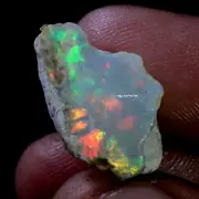 09.00 Cts 100% Natural Ethiopian Opal Rough Speicemen Jumbo Fire Loose Gemstone