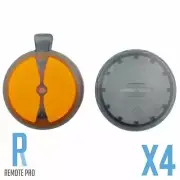 4 x ATA Genuine PTX2 Orange GDO Garage Remote Case/Enclosure PTX-2v1/PTX-2v2