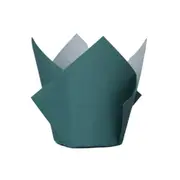 Sage Green Tulip Cupcake Cases 20pk