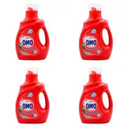 4x Omo Laundry Liquid Detergent Ultra Fast Clean Effective Stain Removal 968ml