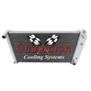 Chevy Kingswood Radiator,Champion 3 Row All Aluminum,28" Core,CC161