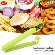 1/5/10XFood Bag Clips Reusable Tie Plastic Storage Sealing Freezer Fridge D3Q5
