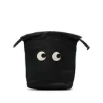 [Anya Hindmarch] Anya Hindmarch Eyes-patch Make Up Bag ONE SIZE BLACK