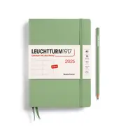 Weekly Planner 2025, Hardcover (Sage) - A5