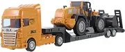 Toddmomy 1Set Construction Truck Engineering Model Vehicles for Boys Freely Retractable Design Functional Car for Role Play Fun