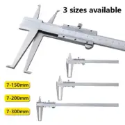 0-150mm Inner Groove Diameter Vernier Calipers Stainless Steel Measuring Tool