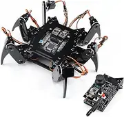 Freenove Hexapod Robot Kit with Remote (Compatible with Arduino IDE), Walking Crawling Twisting, App Remote Control, Servo STEM Project