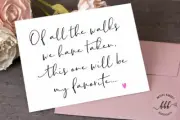 Will you walk me down the Aisle Wedding Proposal Card Father of the Bride White