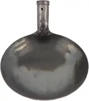 Happyyami Metal Dung Cleaning Shovel Reusable Dung Scoop with Capacity Design for Efficient Waste Removal Construction and Plumbing for Clearing Wells and Drains