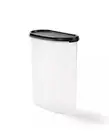 Tupperware Modular Mate Oval #4 with Black Lid - Storage Container Airtight NEW