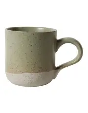 [Robert Gordon] Solace Clay Mug With Reactive Glaze 350ml in Olive Speckle