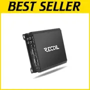 Killer Sound 4-Channel Class-D Amplifier - 1040W, Versatile & Easy to Install