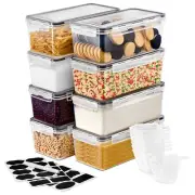 Sorbus Airtight Food Storage Containers (8 Pack)