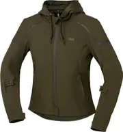IXS Moto 2.0, textile jacket waterproof women , color: Dark Green , size: L
