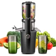 Cold Press Juicer，Slow Masticating Juicer,4.2-inch Large Bore Feed Chute， Jui...