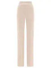 [Max Mara Sportmax] Max Mara Sportmax-Trousers Bianco-Donna M White