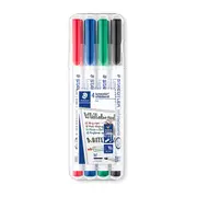 Staedtler Lumocolour Whiteboard Markers Box Of 4 Assorted