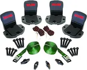 Malone Big Foot Pro Universal Car Rack Canoe Carrier with Bow and Stern Lines