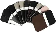 Ipetboom 10Pcs Plush Shoe Cleaning Gloves Ergonomic Design for Polishing and Quick Cleaning Random Colors for Shoe Care and Maintenance
