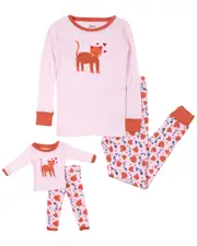 Leveret Matching Girls & Doll Pajama