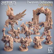 Dwarven Defenders by Artisan Guild | D&D | DnD | Miniature