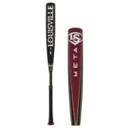 New 2025 Louisville Slugger Meta BBCOR Certified Bat (-3) Composite 31 oz 34"