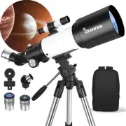 High Powered Travel Telescope for Beginners,Professional Refractor Telescope
