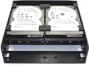 2.5/3.5 HDD/SSD to 5.25 Floppy Drive Bay Computer Mounting Bracket, #239